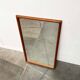 Danish teak mirror mid-century modern by Vildbjerg Møbelfabrik, 1960s