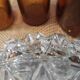 Wall light, ceiling light vintage glass
