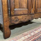 19th century Breton chestnut wardrobe