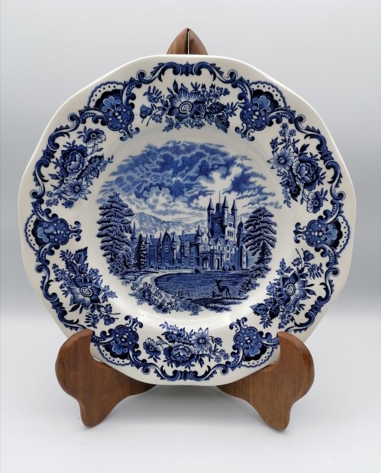 English porcelain plates