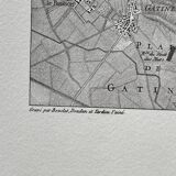 Map of Versailles by Delahaye