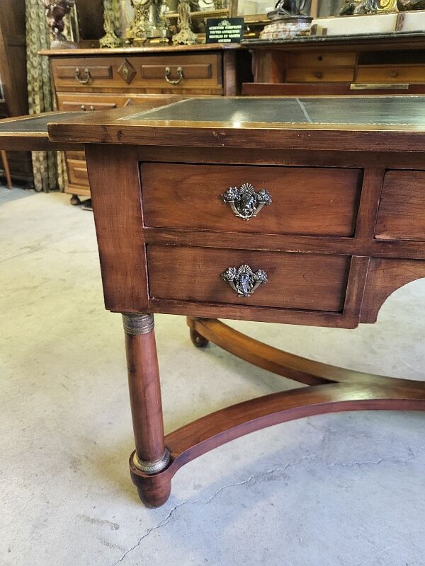 Empire style desk 5 drawers 2 pulls