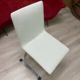 Lot de 6 chaises vintage des années 70 mod. finalement concevoir g. offert pour saporiti