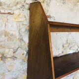 Vintage wall shelf with two shelves, 1970's