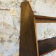 Vintage wall shelf with two shelves, 1970's
