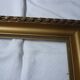 Gilded wood and stucco frame