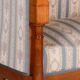 Biedermeier Birch Seating Set, Vienna, Austria, 1830s, Set of 3