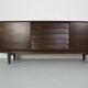 Skovby Møbelfabrik Darkened Oak Sideboard "Model 65", 1960 Denmark