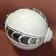 Important cracked ceramic boule vase from the Art Deco period.