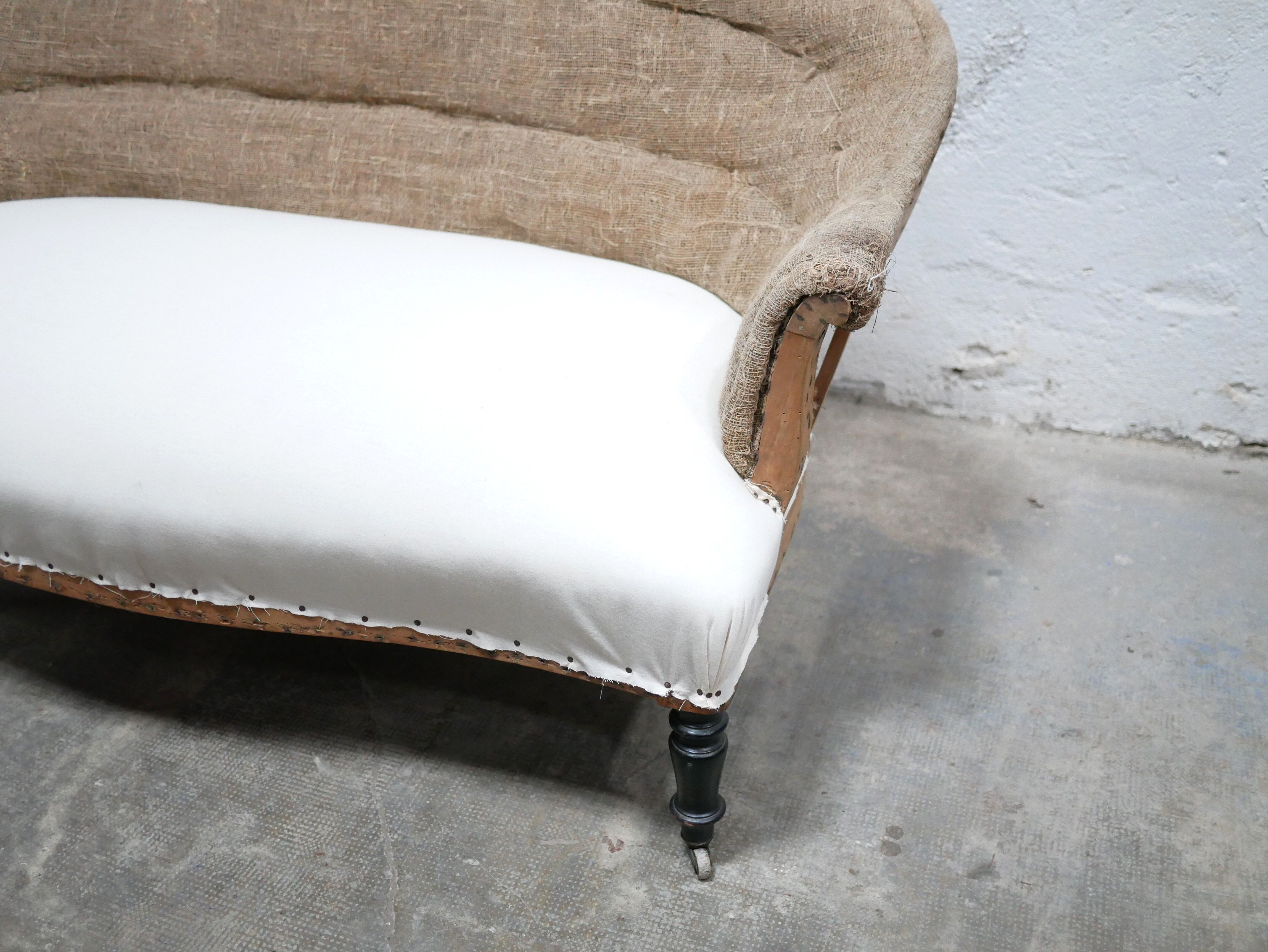 Vintage toad bench Napoleon III