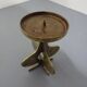 Brutalist Bronze Candleholder, 1960s