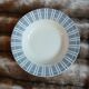 6 mismatched antique deep plates
