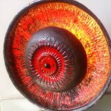 Danish cersmic stoneware 1960 wall lamp