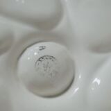 Plat de présentation à huîtres par salins