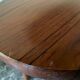 Tabouret en bois verni