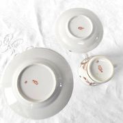 Russian porcelain coffee service Lomonosov Moscow 1980 Olympic Games