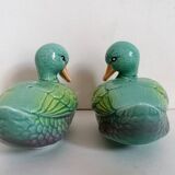 Zoomorphic duck slip pepper salt shaker