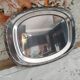 Small rectangular tray in stainless steel frieze of rinses