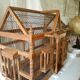 Large wooden cage
