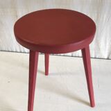 Tripod stool in solid oak - mid 20th century