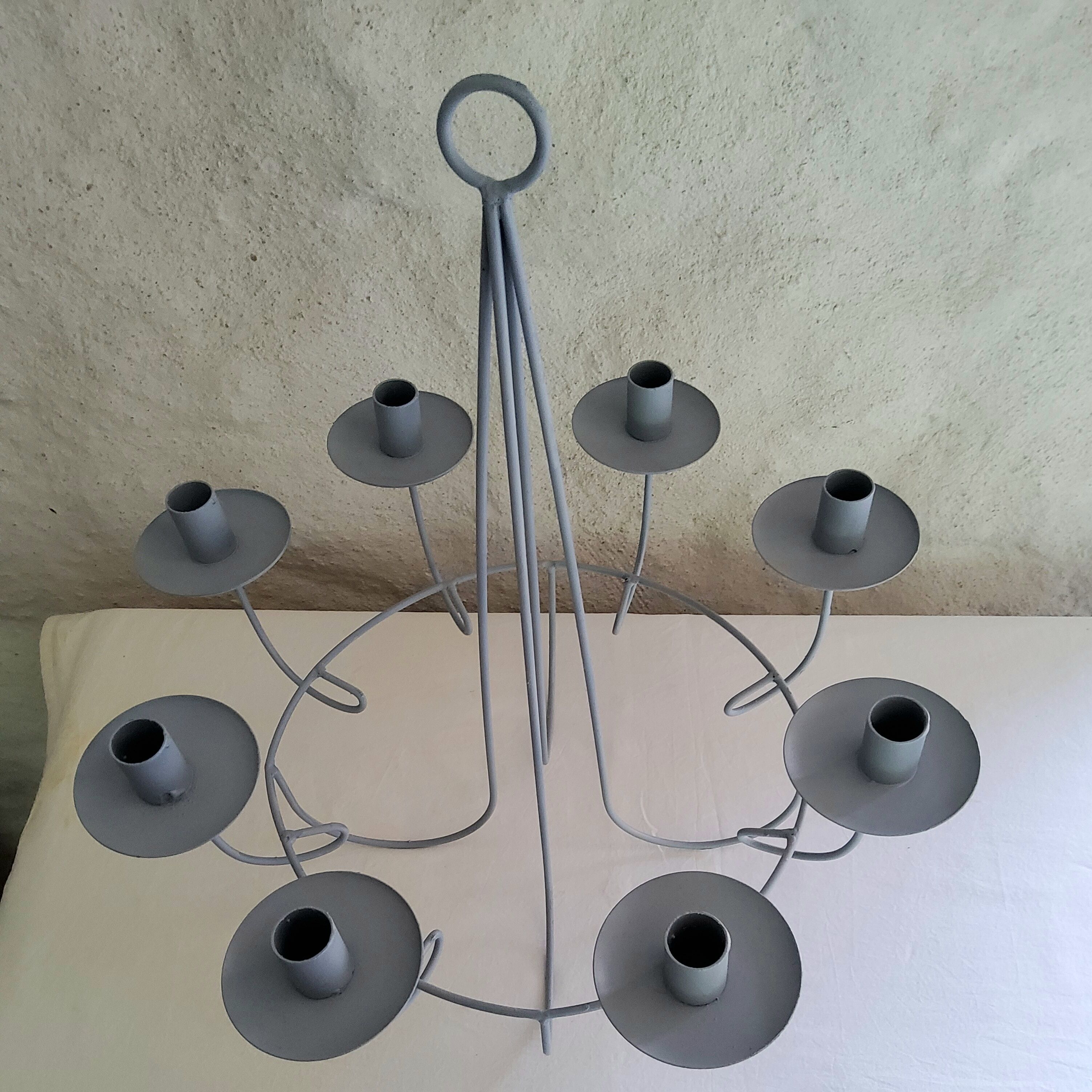 Lustre bougeoir