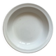 Hollow dish in ivory iron earth Digoin Sarreguemines