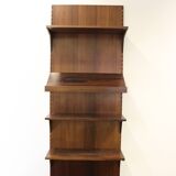Danish design rosewood wall system by Poul Cadovius for Cado