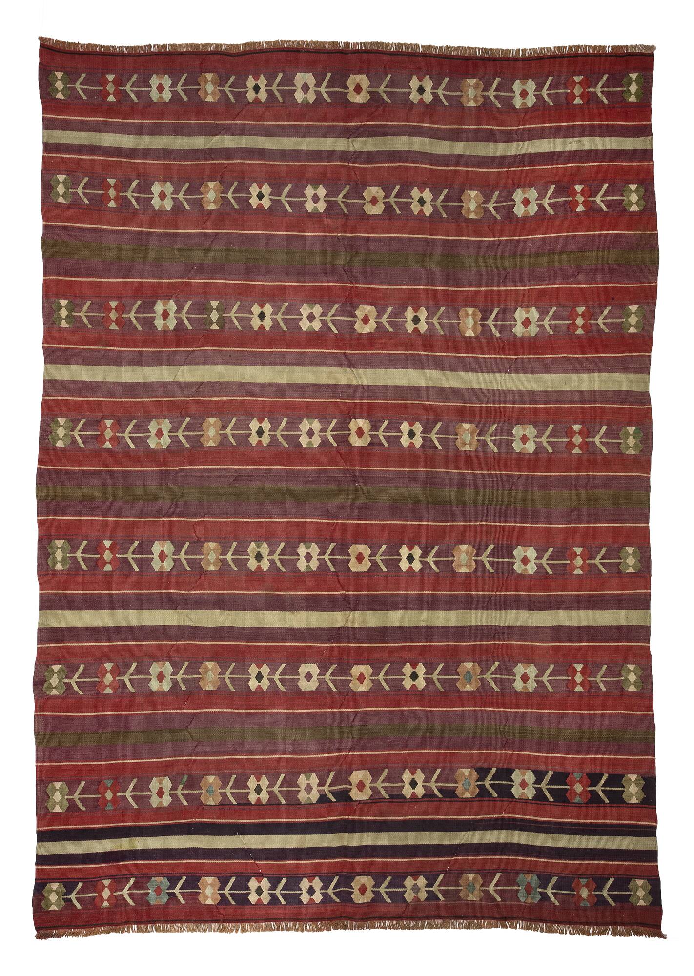 Turkish kilim rug, 293x208 cm, MYK-817