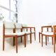 Set of five Dining Chairs by Thonet, 1960s