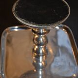 Antique metal fruit bowl/footed dish