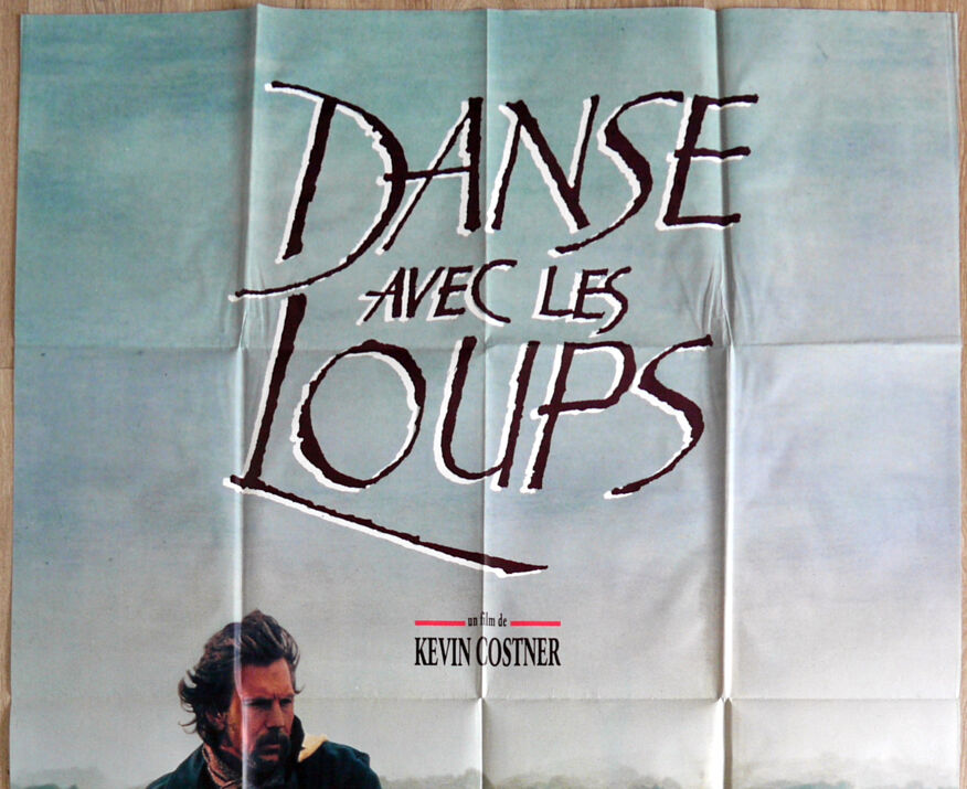 Affiche du film Danse avec les Loups (rider) - acheter Affiche du