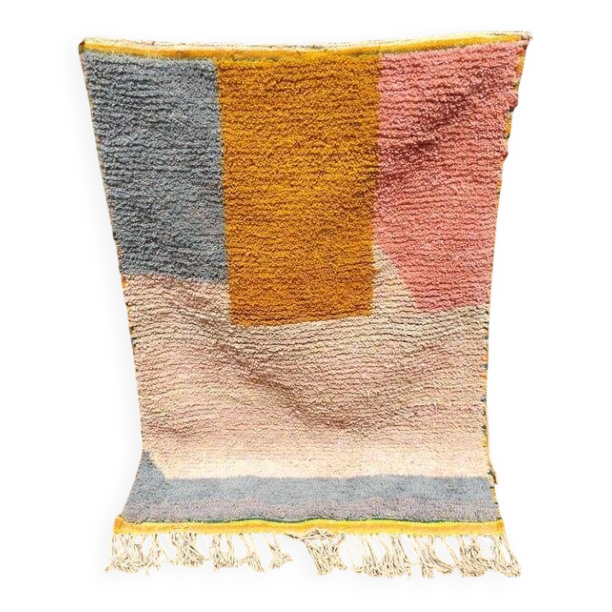 Tapis beni ouraine fait main taille 100 x 200 cm