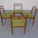 Model 94 Teak Dining Chairs by Johannes Andersen for Christian Linneberg, 1960s, Set of 4