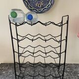 Vintage black bottle holder