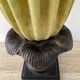 Georgia Jacob gold leaf lamp from the 70s and 80s signed