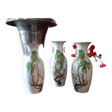 Chinese Vase Trio