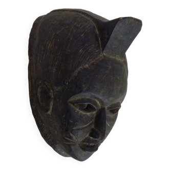 Ancien masque chokwe d'angola. afrique art tribal africain. années 50 60