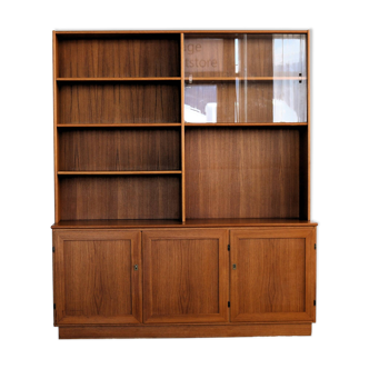 Armoire murale vintage | Bibliothèque | Années 1960 | Suédois