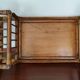 Large vintage serving tray, rattan and wicker - Indonesia - 1950s/1960s