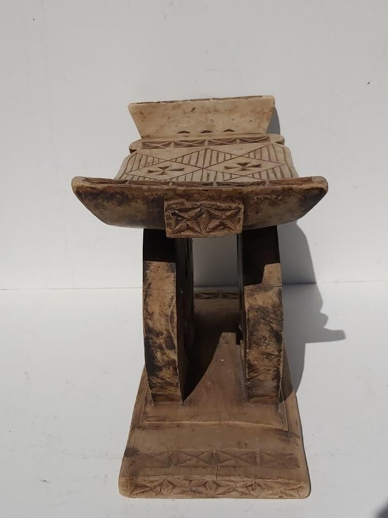 Ashanti Ghana African wood stool