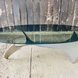 Elliptical coffee table by Knut Hesterberg