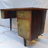 Bureau Hollandais 1950 en teck
