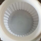 Philips vintage ceiling lamp pleated glass