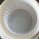 Philips vintage ceiling lamp pleated glass
