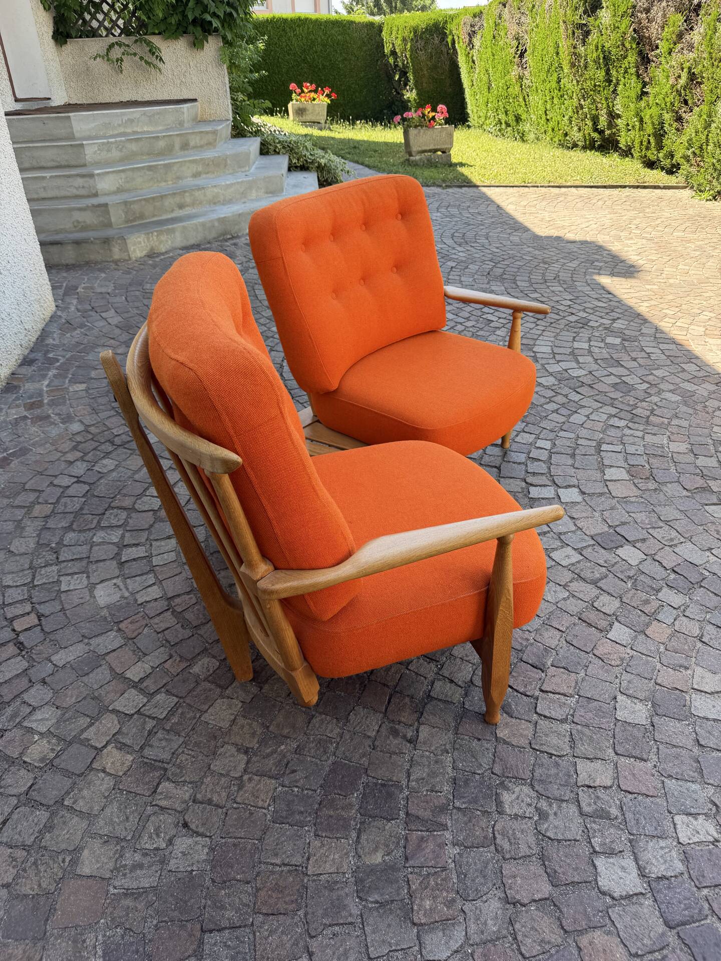 Robert guillerme & jacques chambron fan bench