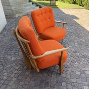 Robert guillerme  & jacques chambron banquette éventail