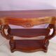 Serving console in mahogany style louis XV of Napoleon III period