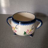 Henriot Quimper tripod bowl