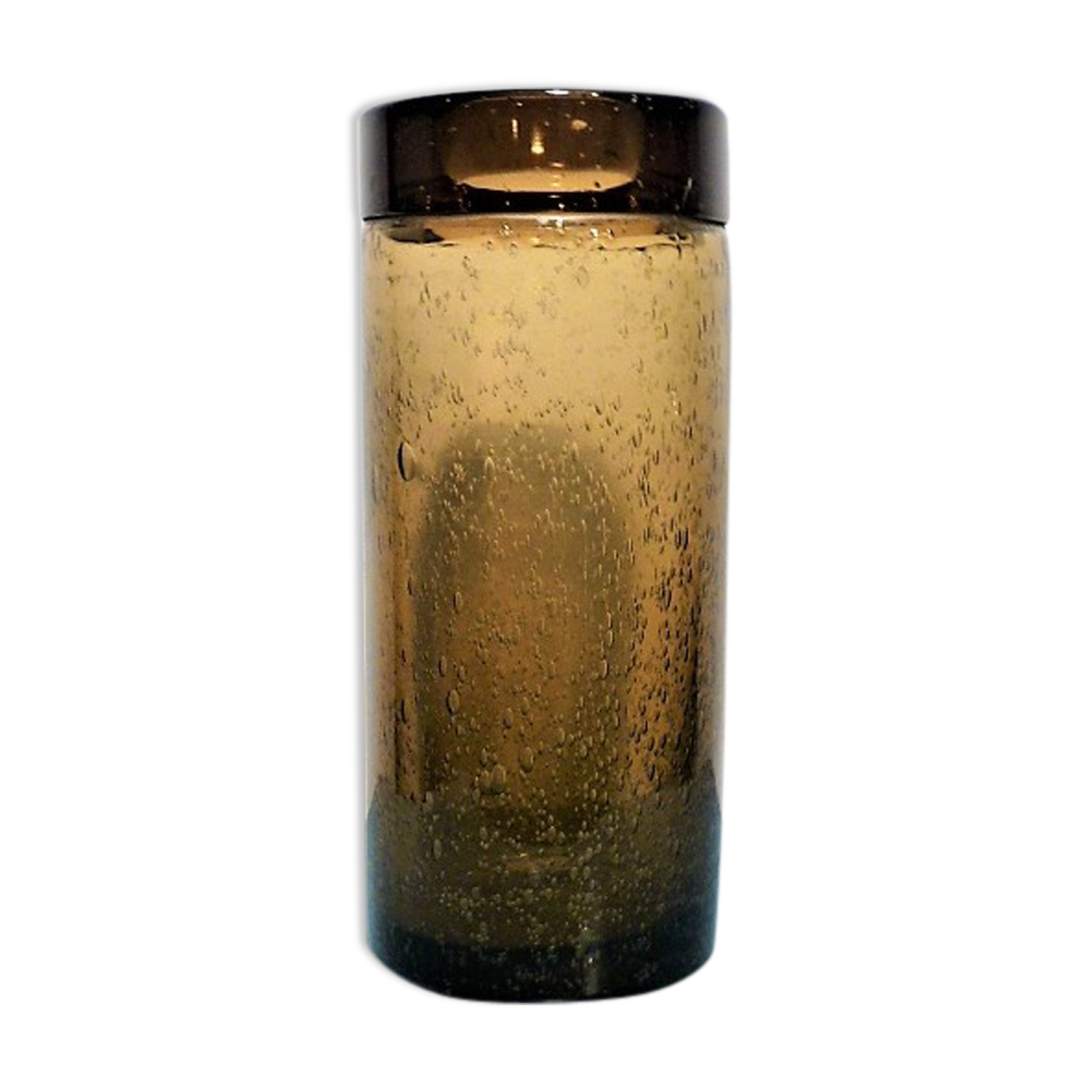 French breath by bendor 1950s glass vase