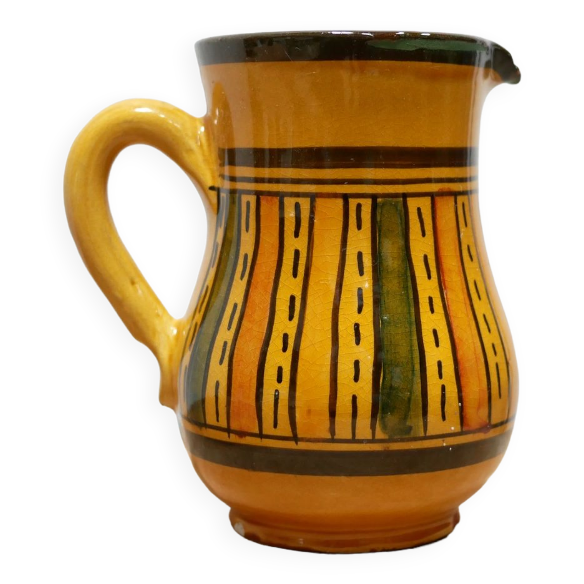 Vintage ceramic pitcher